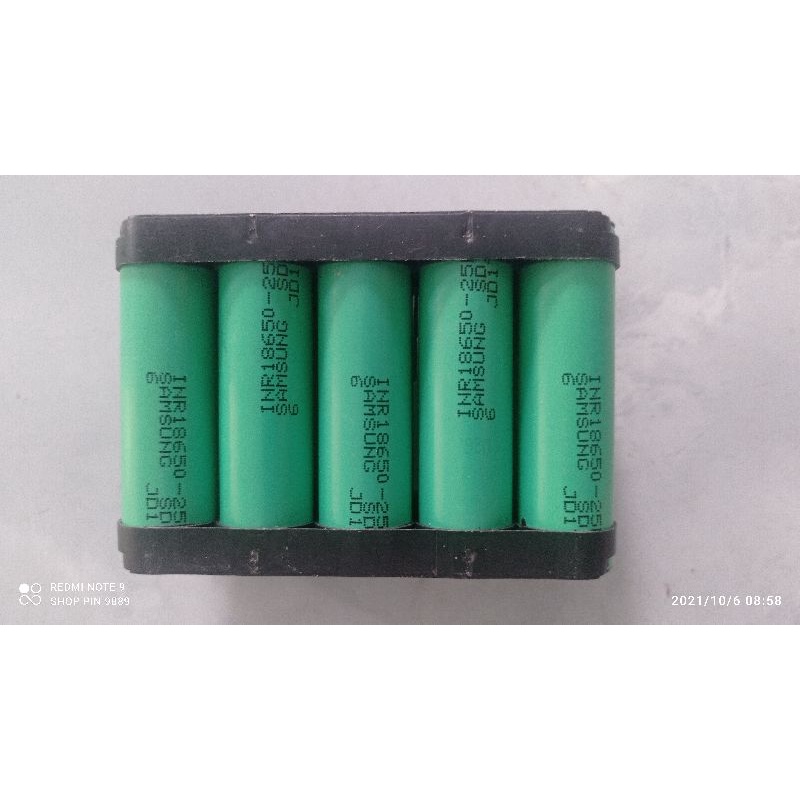 Khối pin makita 18v 5Ah samsung 25r