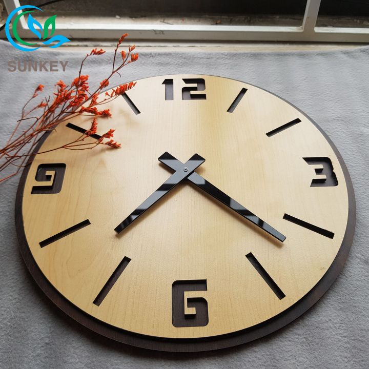 Đồng Hồ Treo Tường Trang Trí - Đường Kính 30cm - Trang Trí Tường, Nhà Cửa - Bảo Hành 1 Năm
