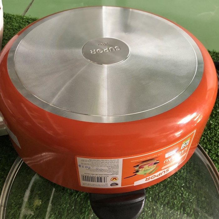 DẪN NHIỆT NHANH Tiết Kiệm Gas 20-25%. Nồi Canh Sắc Màu FRUITS SUPOR 26cm S08A26HI