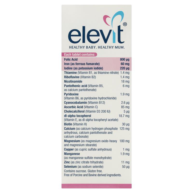 Vitamin Tổng Hợp Elevit Cho Bà Bầu 100 Viên