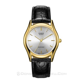 Đồng hồ casio chính hãng nam dây da mtp-1094q-7a