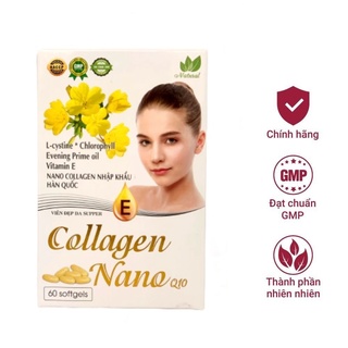 Viên uống trắng da bố sung Collagen HT COLLAGEN hiệu quả sau 1 tháng sử dụng