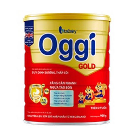 Sữa bột Oggi Gold 900g(Dành cho trẻ suy dinh dưỡng thấp còi) _Duchuymilk