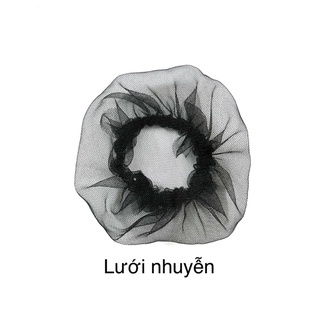 1 Lưới búi tóc màu đen ROSES