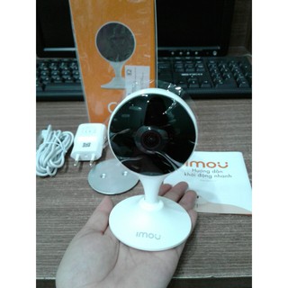 Camera IP hỗ trợ kết nối wifi xem qua điện thoại, đàm thoại 2 chiều, hỗ trợ khe gắn thẻ nhớ lên đến 256Gb IPC-C22EP-IMOU