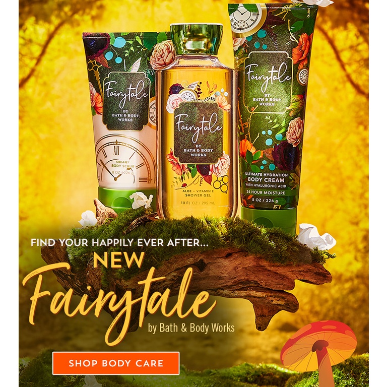 Sản Phẩm Tắm Dưỡng Xịt Thơm Toàn Thân Bath & Body Works FAIRYTALE