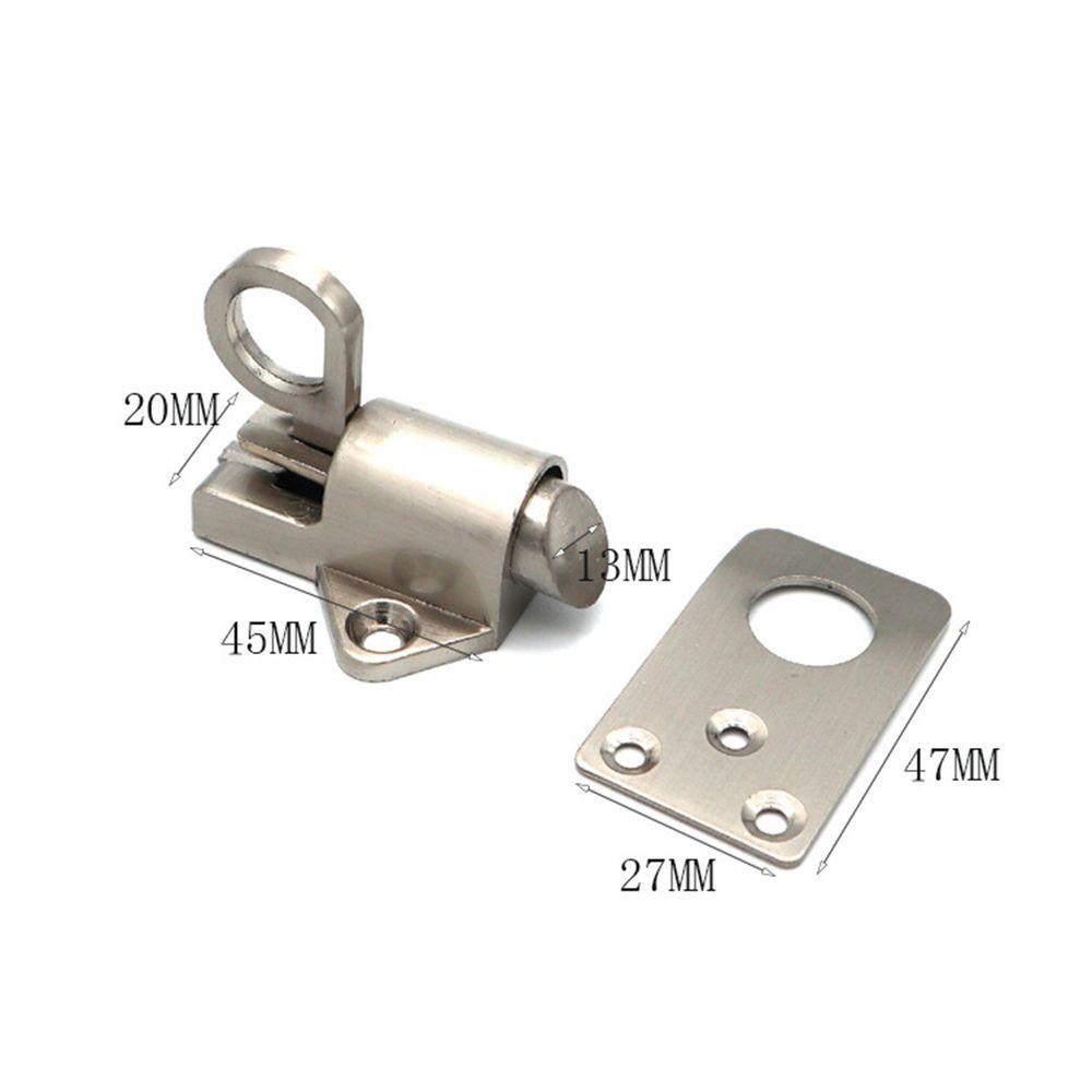 Set 2 Bộ Khóa Cửa Tủ Tự Động Chịu Tải Lò Xo
