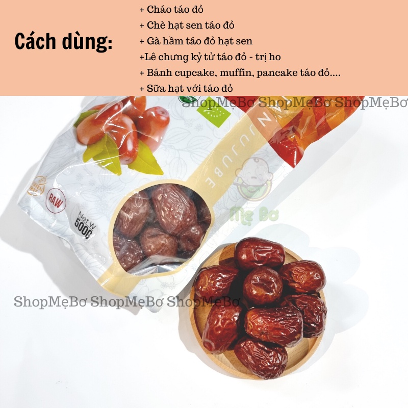 TÁO ĐỎ HỮU CƠ NINH HẠ SIZE BỰ (USDA ORGANIC) (túi zip 100g)
