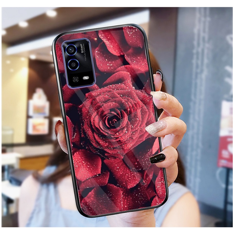 Ốp Lưng OPPO A55 Ốp kính bóng cao cấp mới nhất