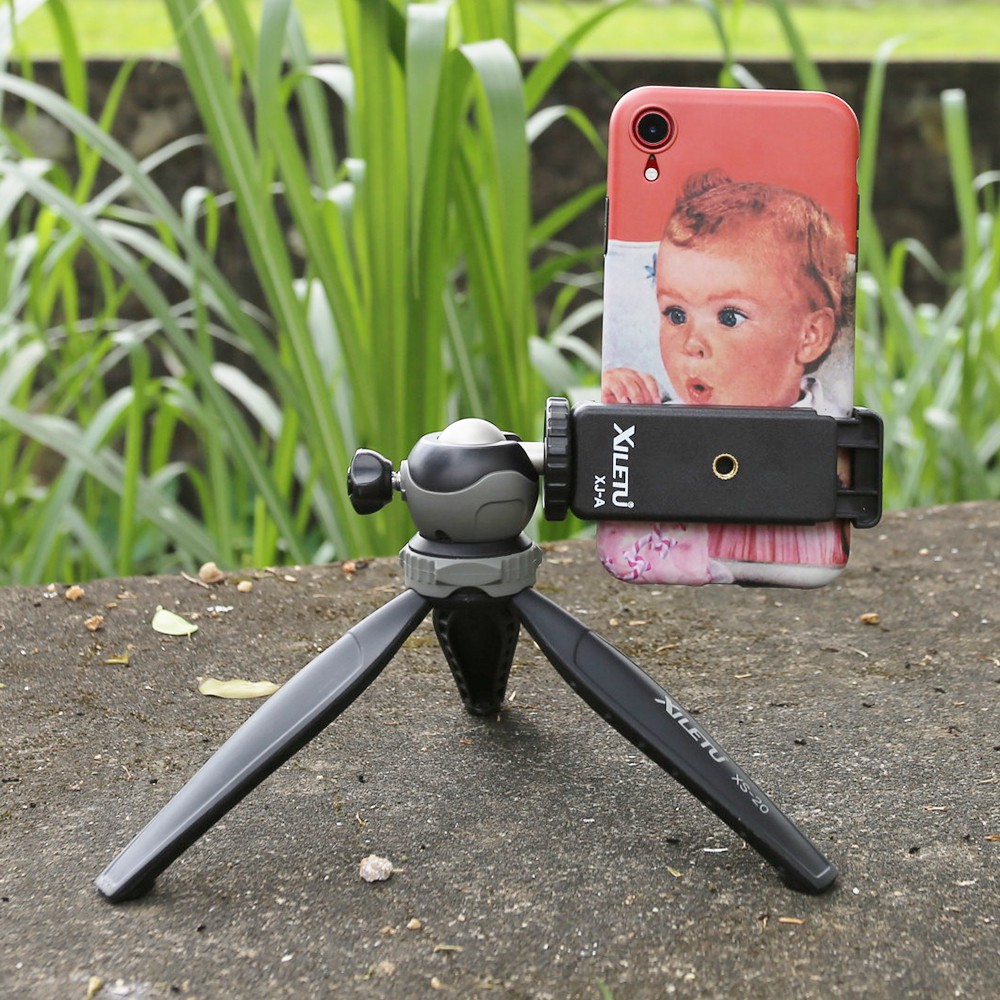 ❤️ HOTSALE ❤️ Tripod 3 chân XILETU cao cấp XS-20 + Giá kẹp 002 XILETU