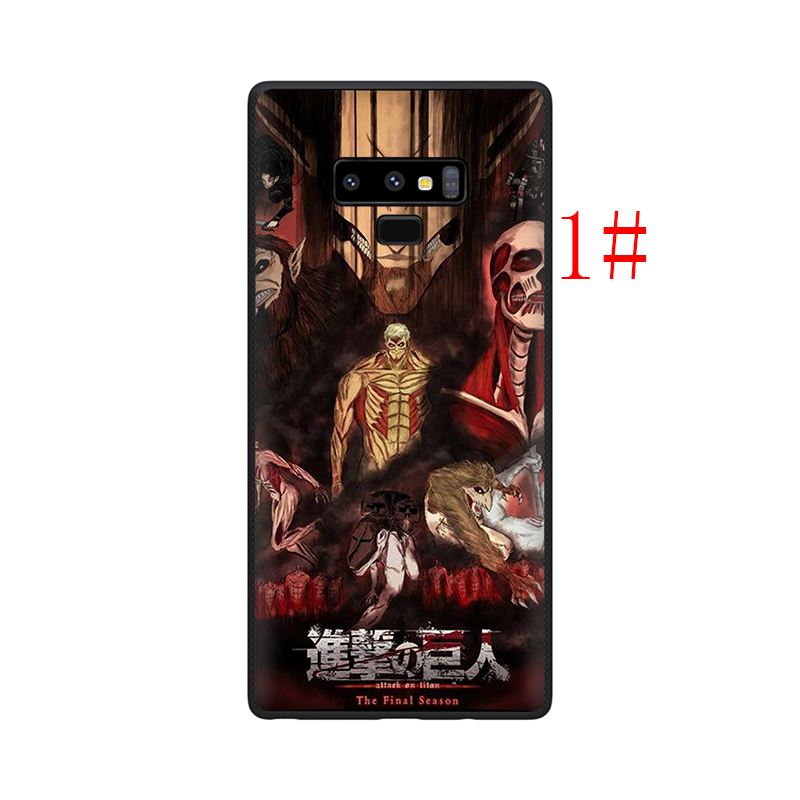 Ốp Lưng Silicone Mềm In Hình Attack On Titan Cho Samsung M10 M20 M30 M40 M11 M21 M30S M31 M31S M51