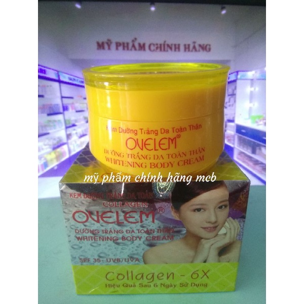 Kem ovelem dưỡng trắng da toàn thân x6
