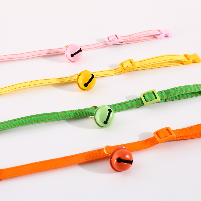 Vòng Cổ Có Chuông Nhiều Màu Cho Thú Cưng