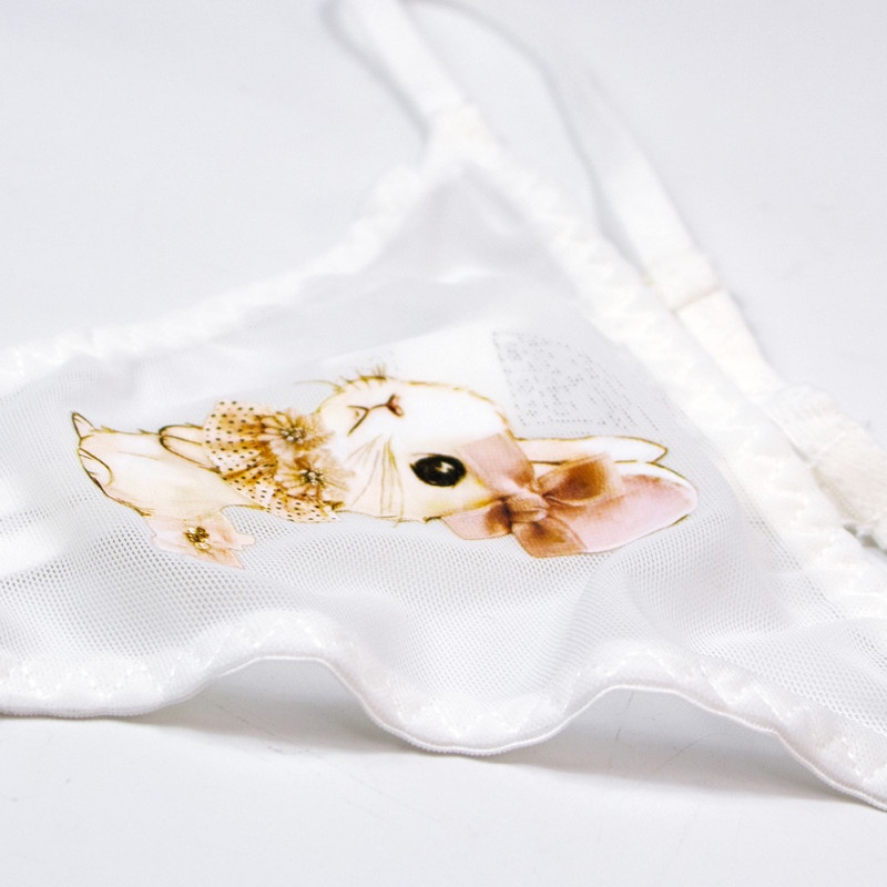 Quần lót Varsbaby N135 siêu mỏng nhẹ thoáng khí hình chú thỏ thời trang cho nữ