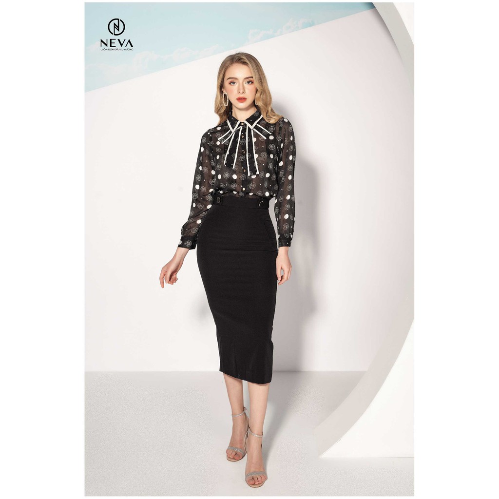 Chân váy nữ juyp Neva bút chì tôn dáng,chuẩn form chính hãng 21S3B310025T011 | BigBuy360 - bigbuy360.vn