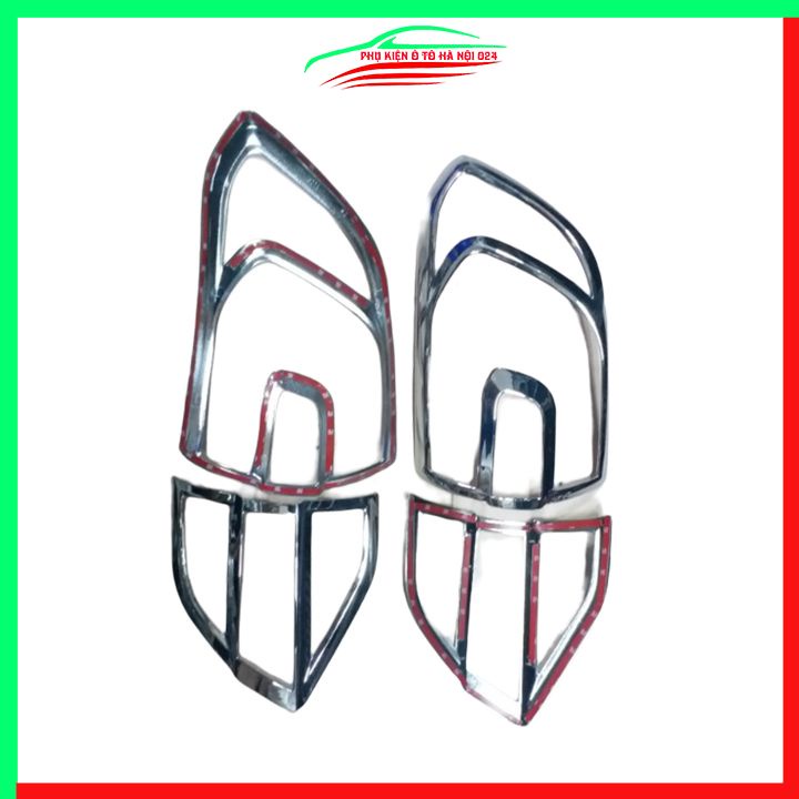 Ốp viền đèn pha hậu mạ crom Everest 2016-2022 chống trầy trang trí bảo vệ xe