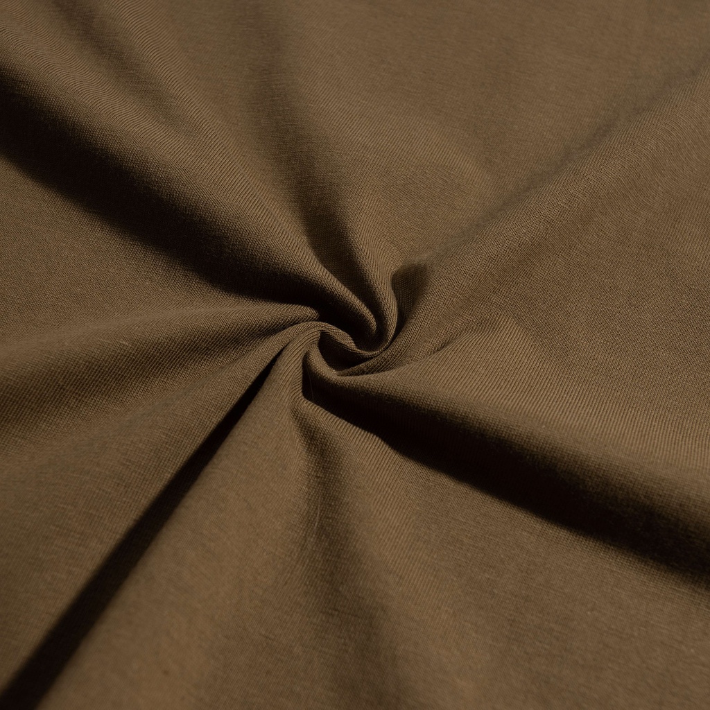 Áo Thun In OCTAGON Epiphany Cotton 100% Màu Nâu Unisex Form Rộng