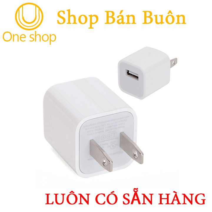 Củ Sạc Iphone Vuông Loại Xịn