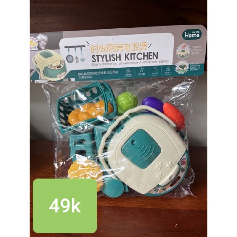 "SĂN SALE" Bộ đồ chơi nấu ăn cao cấp dễ thương-như thật-Trò chơi nhập vai-Giáo dục hướng nghiệp cho bé GYCY STORE