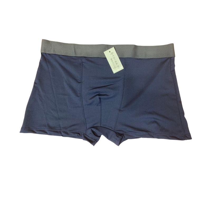 Quần lót nam sịp đùi thun lạnh đai trơn vải cotton tự nhiên mềm mại thoáng khí
