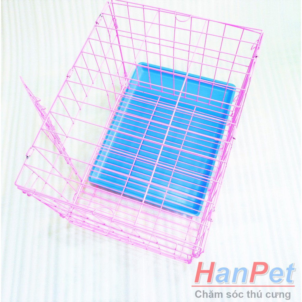 Hanpet.GV- Chuồng nuôi chó mèo - SD45 SD35- chuồng chó dạng gấp gọn sơn tĩnh điện