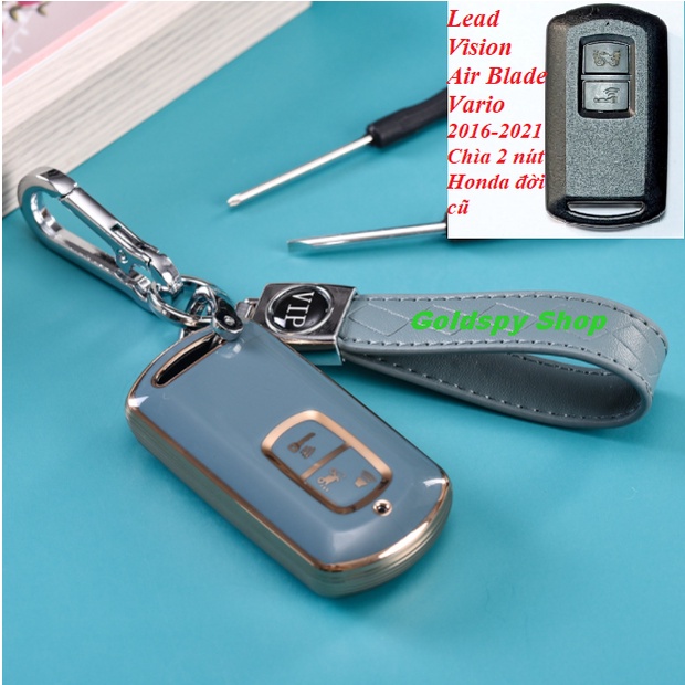 Ốp chìa khóa TPU Smartkey Honda Vision,SH Mode, SH, Air Blade, Lead, Vario, PCX - Bao bọc khóa Smartkey Honda.