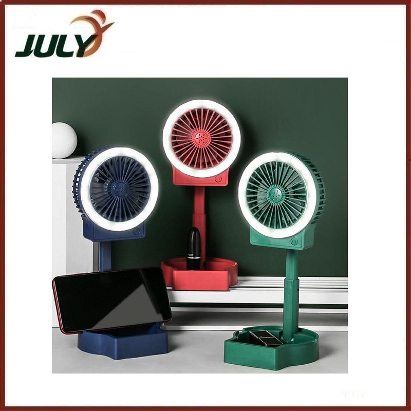 Quạt Sạc Mini để bàn TJ-15B Tốc Độ Gió Mạnh Mát