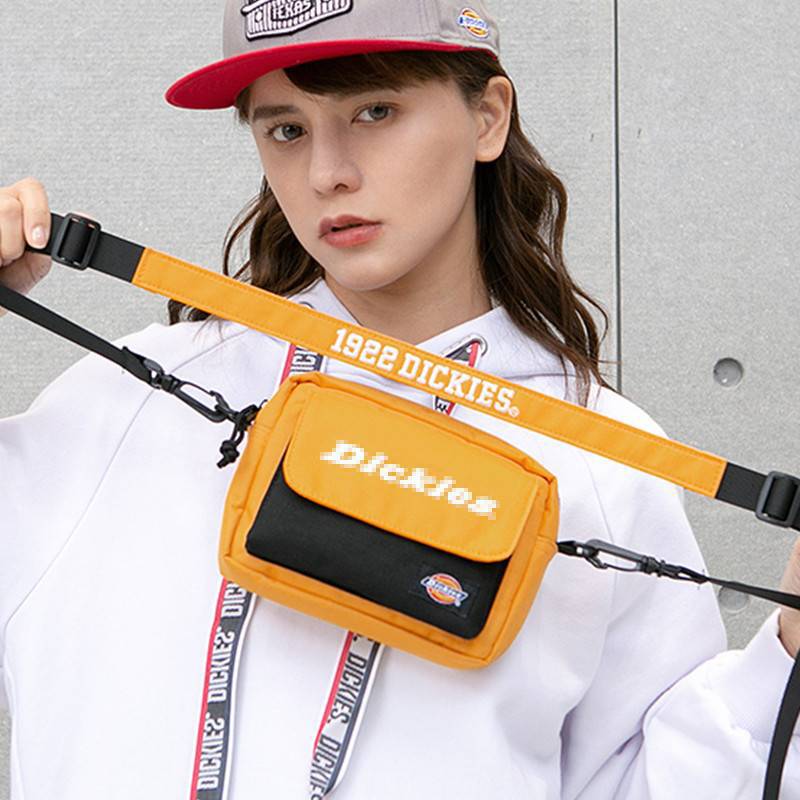 Dickies Leisure Crossbody Bag Túi đeo Vai Thể Thao Thời Trang Hàn Quốc Unisex Túi Vuông Nhỏ