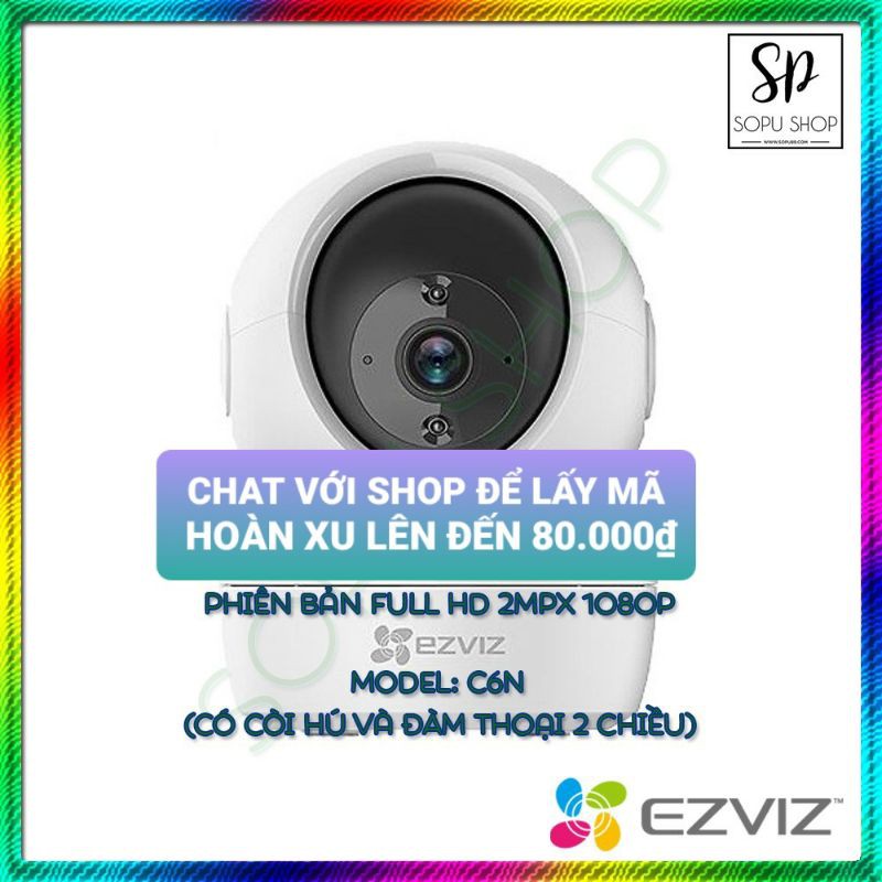 CAMERA WIFI EZVIZ C6N FULL HD 1080P CS CV-246 ( 2.0MP ), camera C3N, camera C3WN, camera C3W