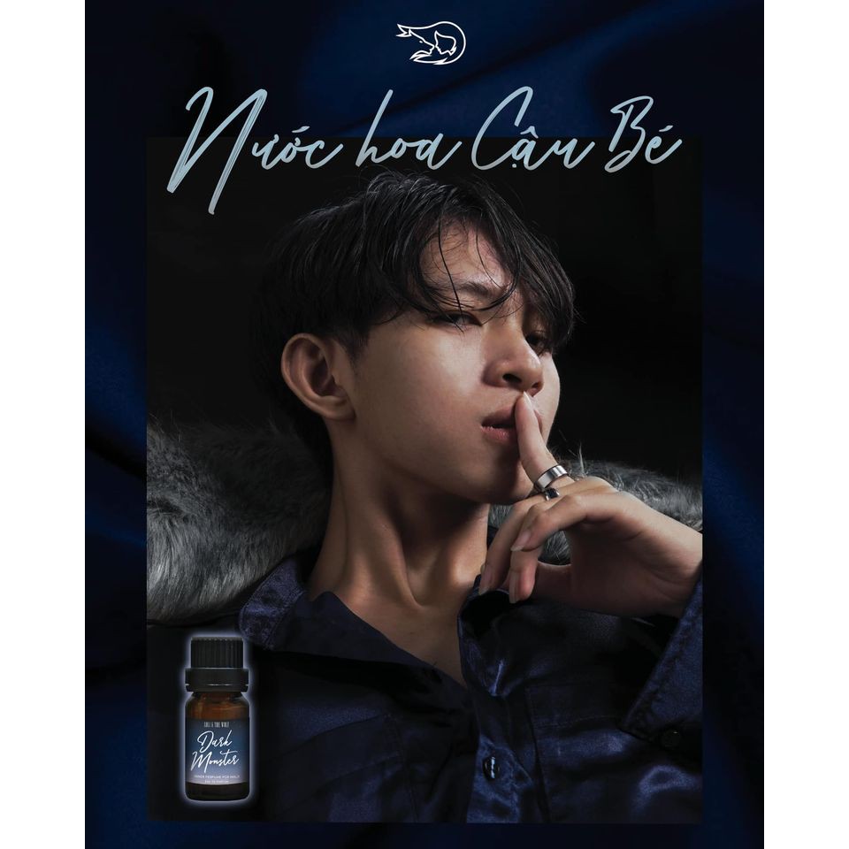 Nước hoa vùng kín nam Dark Monster Eau De Parfum lưu hương lâu chai 10ml - LOLI & THE WOLF | Thế Giới Skin Care