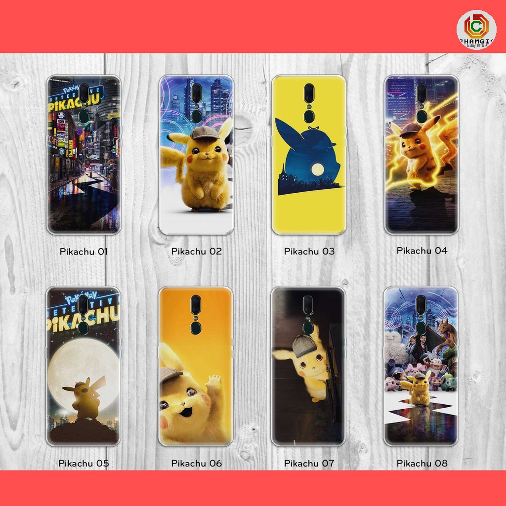 Ốp lưng Oppo F11 / oppo F11 pro hình pokemon Pikachu HOT