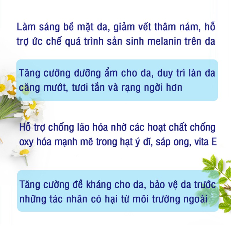 Combo 30 ngày hỗ trợ làm trắng da, giảm thâm, nám, tàn nhang, viên uống sáng da Adlay Extract và Vitamin C DHC Nhật Bản.