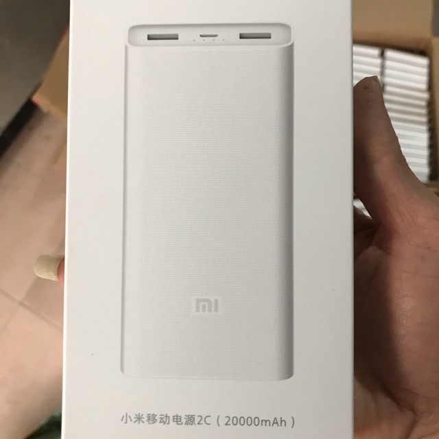 Sạc dự phòng 20000mah chính hãng Xiaomi