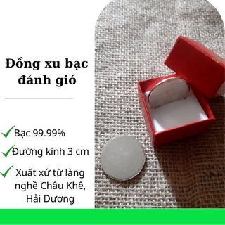 ĐỒNG XU BẠC ĐÁNH GIÓ NGUYÊN CHẤT - HaNaMy Nature