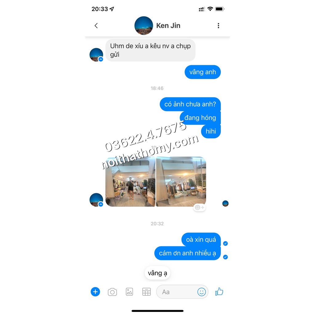 Gương soi toàn thân 1m2 x 1m8