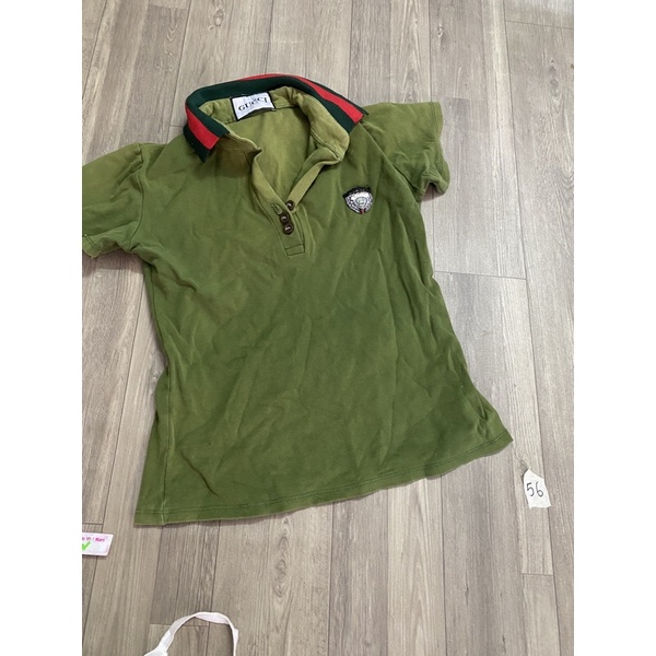 2hand áo thun polo xanh