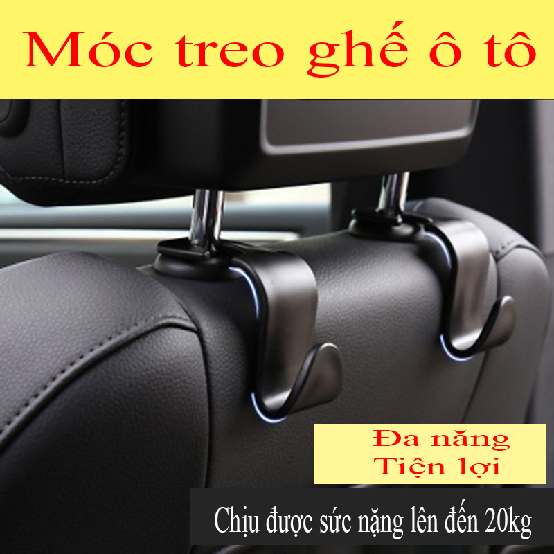 Móc ẩn đa năng treo ghế xe hơi
