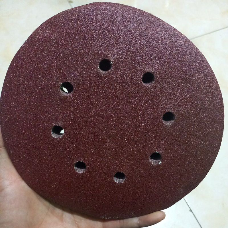 Giấy nhám,Giấy giáp tròn có lỗ loại mịn ( nhiều kích cỡ)