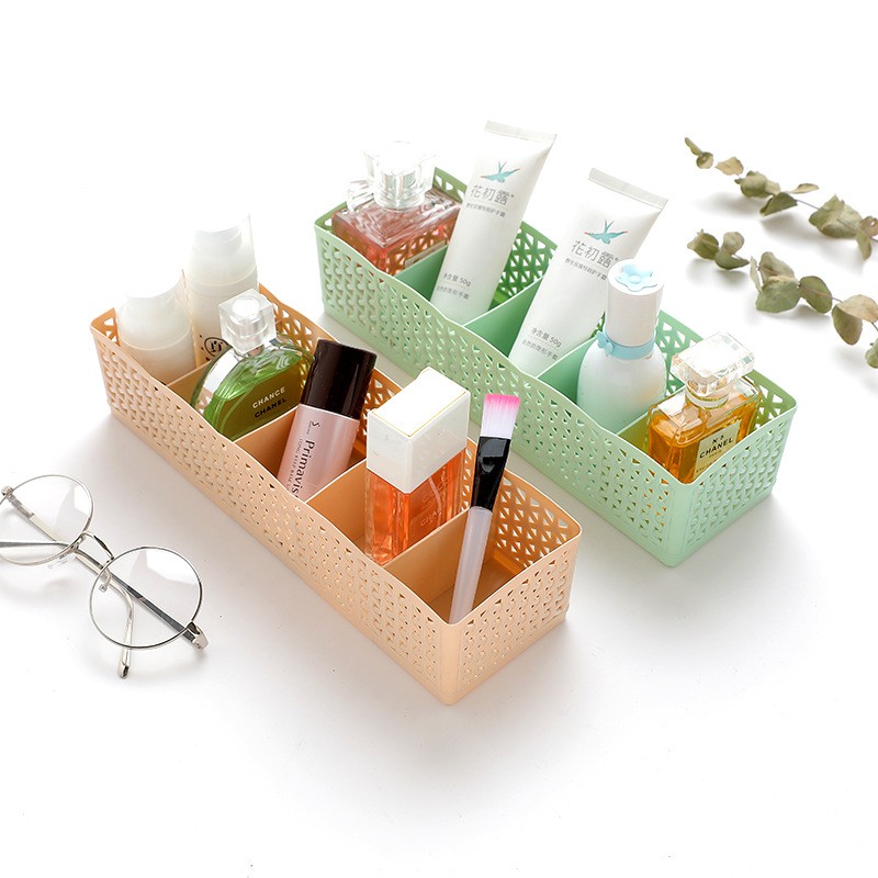 Hộp đựng đồ lót - Khay Đựng Đồ 5 Ngăn Đa Năng (Nhựa Mỏng)