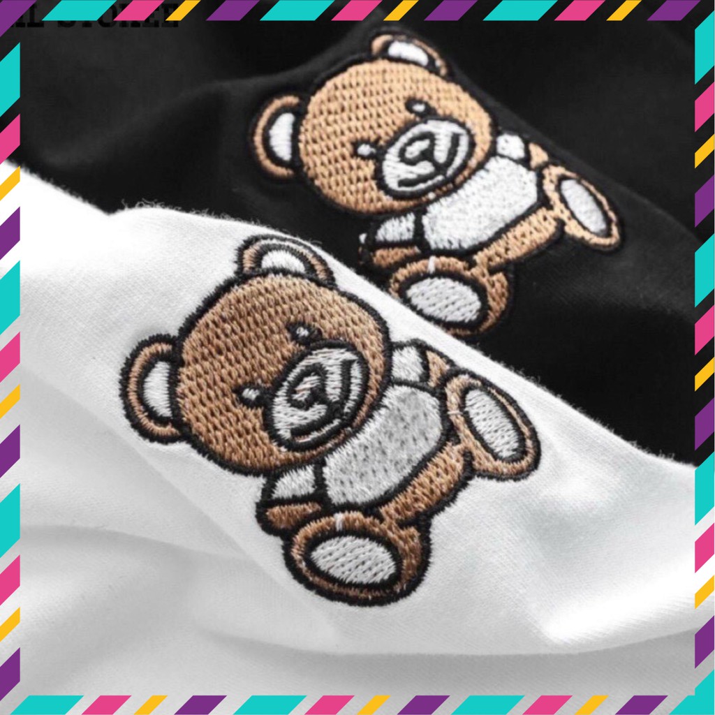 [HÀNG VNXK ] Áo Phông Polo Gấu  Viền Cổ Chất Liệu Thun Cá Sấu Thấm Hút Mồ Hôi Tốt | BigBuy360 - bigbuy360.vn