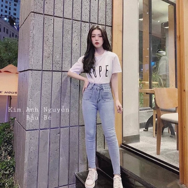 Quần skinly túi ốp