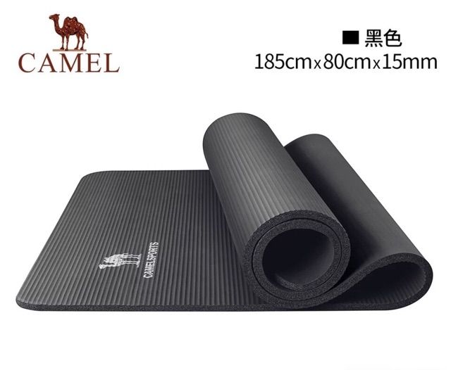 [HÀNG ORDER]  Thảm tập YOGA, GYM hiệu CAMEL (KT 185*80m dày 15mm ) có kèm hình có ảnh thật minh hoạ