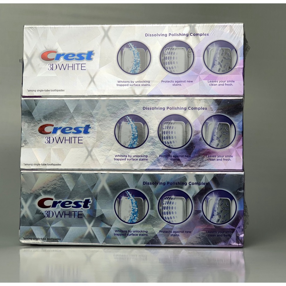 Kem Đánh Răng Bán Chạy Crest 3D Brilliance 99g