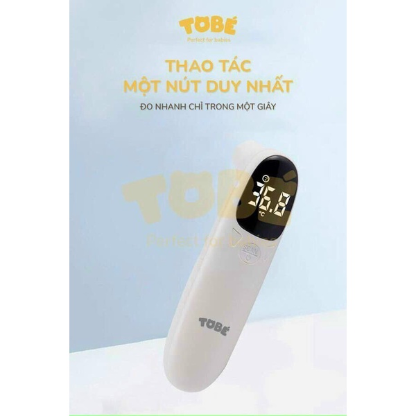 Nhiệt kế hồng ngoại TOBE đo chính xác, dễ dàng, tiện lợi