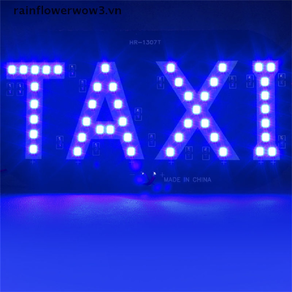 Đèn LED Chữ Taxi Gắn Kính Chắn Gió Xe Hơi