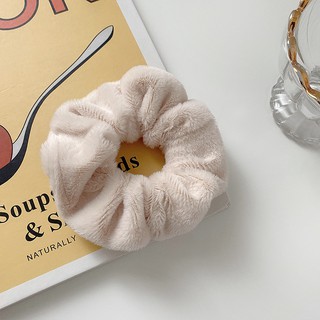 Dây cột tóc lông nhung Mềm mịn CUTE scrunchies