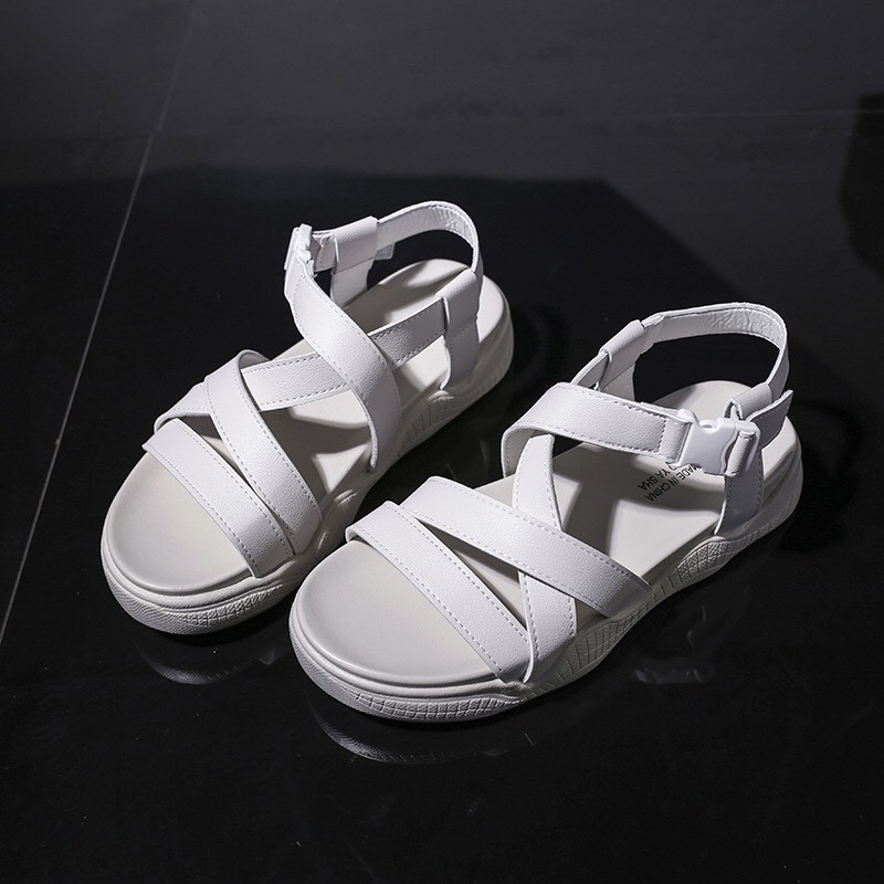 Giày sandal nữ quai chéo mùa hè trẻ trung - TT37