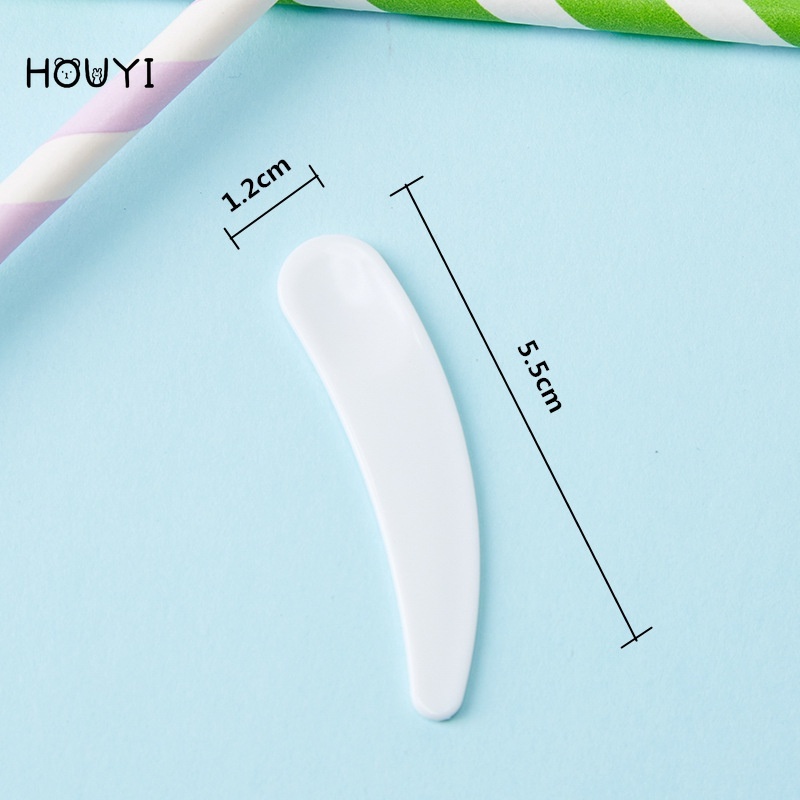 Bộ 10 Muỗng Múc Kem Dưỡng Da Mặt Màu Sắc Ngẫu Nhiên