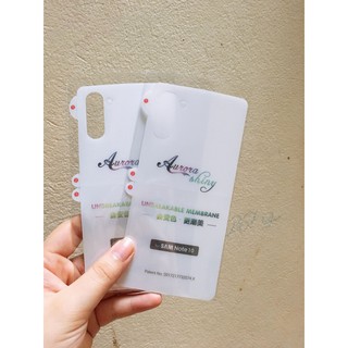 MIẾNG DÁN PPF PHỤC HỒI TRẦY XƯỚC - SAMSUNG GALAXY NOTE 10 / NOTE 10 5G