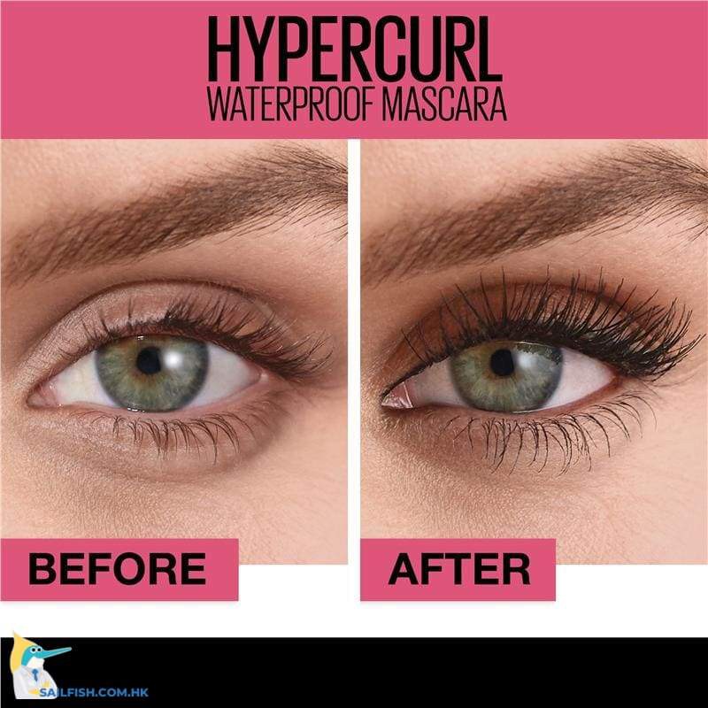 Mascara Dài và Cong Mi Maybelline New York Hyper Curl Waterproof 9.2ml - Màu Đen